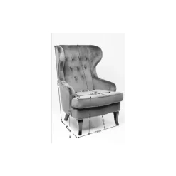 Outlet Sessel Patchwork Red Sessel