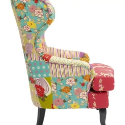 Outlet Sessel Patchwork Red Sessel