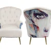 Sale Sessel Portrait Creme Sessel