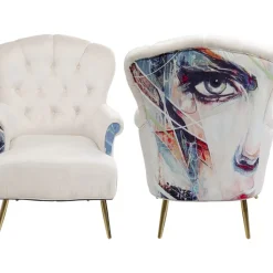 Sale Sessel Portrait Creme Sessel