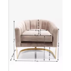 New Sessel Pure Elegance Beige Sessel