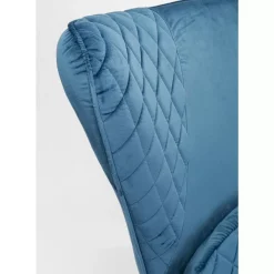 New Sessel Tudor Velvet Petrol Sessel