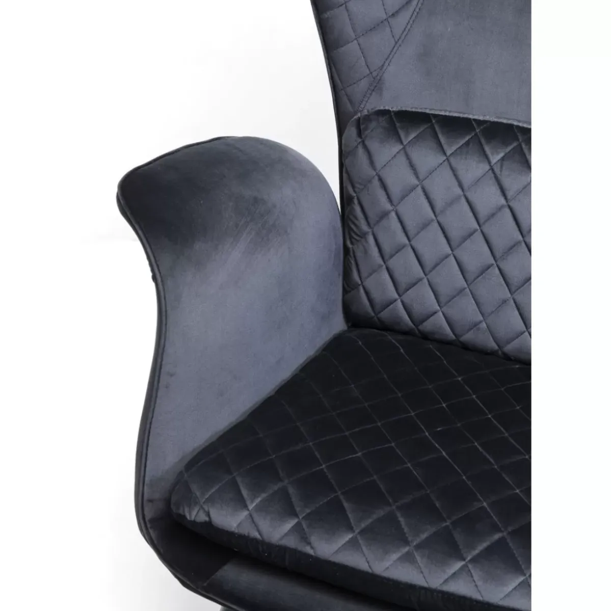 Clearance Sessel Tudor Velvet Schwarz Sessel