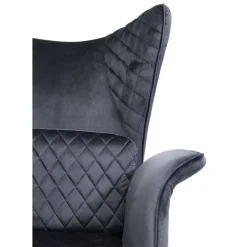 Clearance Sessel Tudor Velvet Schwarz Sessel