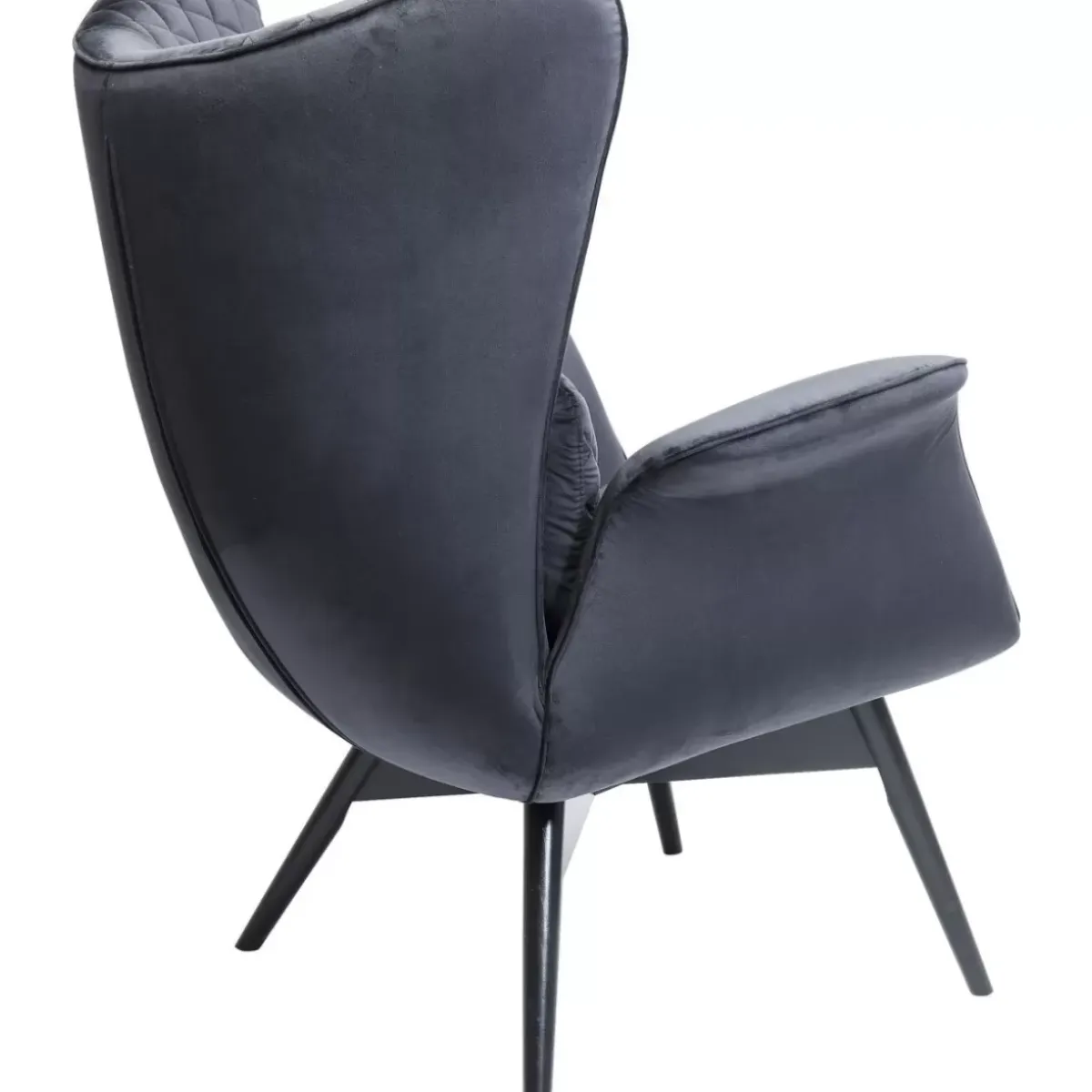 Clearance Sessel Tudor Velvet Schwarz Sessel