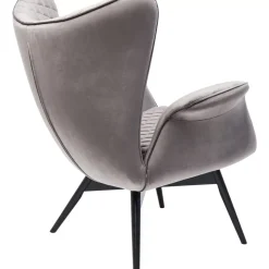 Clearance Sessel Tudor Velvet Silbergrau Sessel