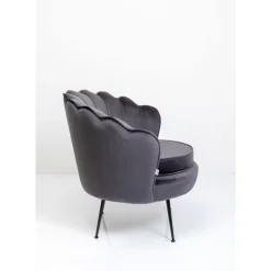 Best Sessel Water Lily Black Grau Sessel