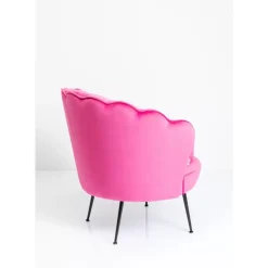 Outlet Sessel Water Lily Black Pink Sessel