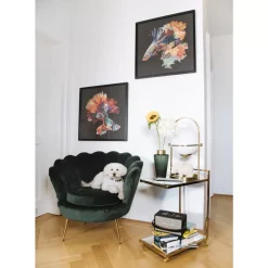 Sale Sessel Water Lily Dunkel Grun Sessel