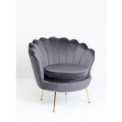 Discount Sessel Water Lily Gold Grau Sessel