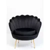 Sessel Water Lily Gold Schwarz Sessel