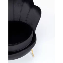 Sessel Water Lily Gold Schwarz Sessel