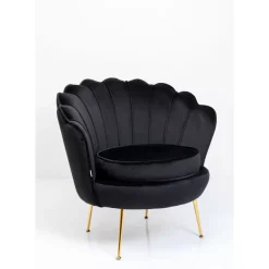 Sessel Water Lily Gold Schwarz Sessel