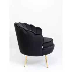 Sessel Water Lily Gold Schwarz Sessel
