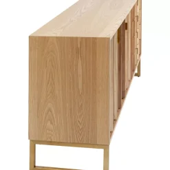 Sideboard Concertina Natur 186X74Cm Kommoden & Sideboards