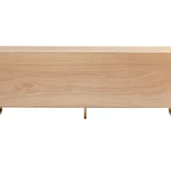 Sideboard Concertina Natur 186X74Cm Kommoden & Sideboards
