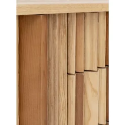 Sideboard Concertina Natur 186X74Cm Kommoden & Sideboards