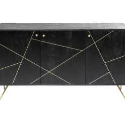 Best Sideboard Gold Vein 3 Turig 145X82Cm Kommoden & Sideboards