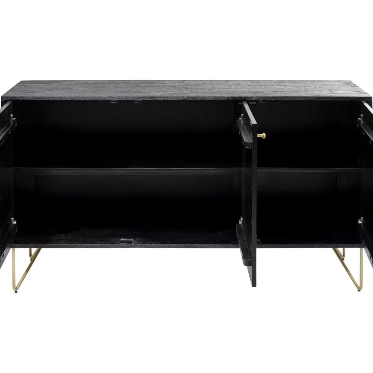 Best Sideboard Gold Vein 3 Turig 145X82Cm Kommoden & Sideboards
