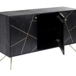 Best Sideboard Gold Vein 3 Turig 145X82Cm Kommoden & Sideboards