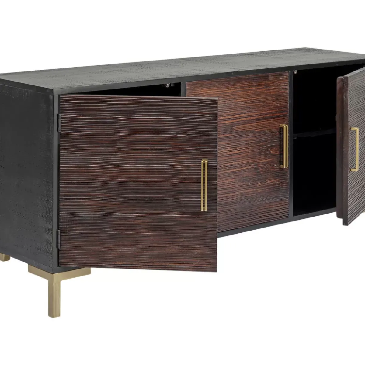 Sideboard Olbia Dunkel 160X77Cm Kommoden & Sideboards