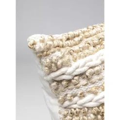Sitzkissen Loop Knit Beige 60X60Cm Kissen