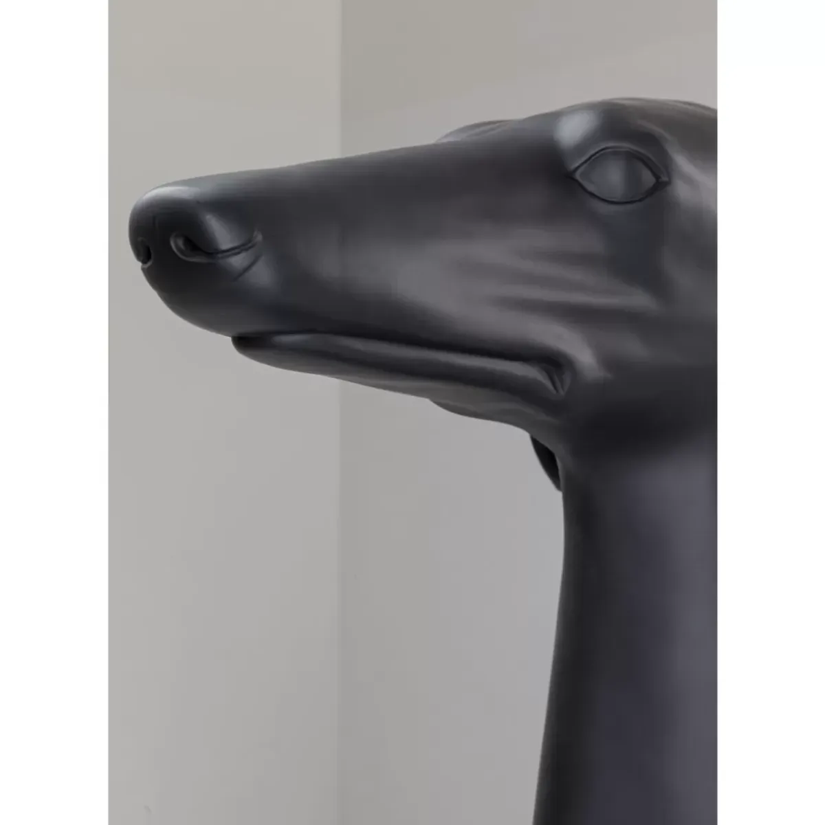 Skulptur Greyhound Oskar Schwarz 180Cm Deko & Geschenkartikel