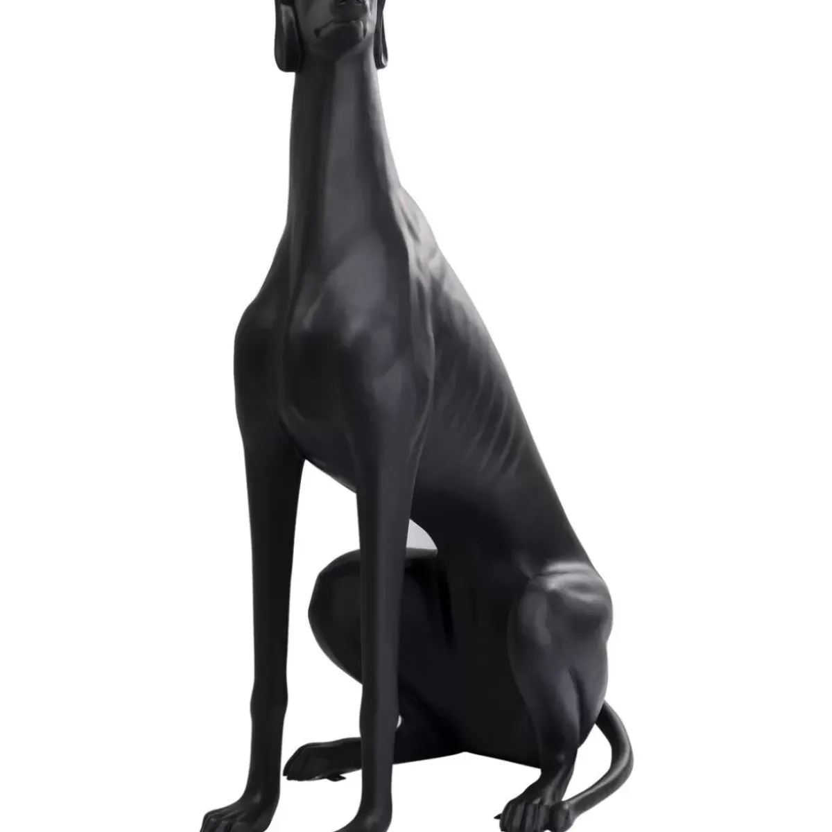 Skulptur Greyhound Oskar Schwarz 180Cm Deko & Geschenkartikel