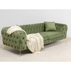 Sale Sofa Bellissima 3-Sitzer Grun 240Cm Sofas & Couches