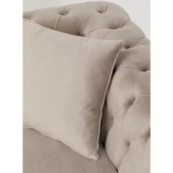 Hot Sofa Bellissima 2-Sitzer Velvet Beige 200Cm Sofas & Couches