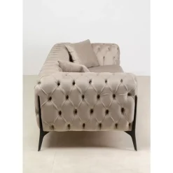 Hot Sofa Bellissima 2-Sitzer Velvet Beige 200Cm Sofas & Couches