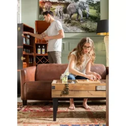 Hot Sofa Cigar Lounge 3-Sitzer Sofas & Couches