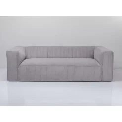 Outlet Sofa Cubetto 3-Sitzer Hellgrau 220Cm Sofas & Couches
