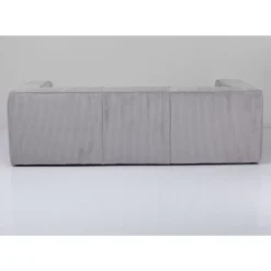 Outlet Sofa Cubetto 3-Sitzer Hellgrau 220Cm Sofas & Couches