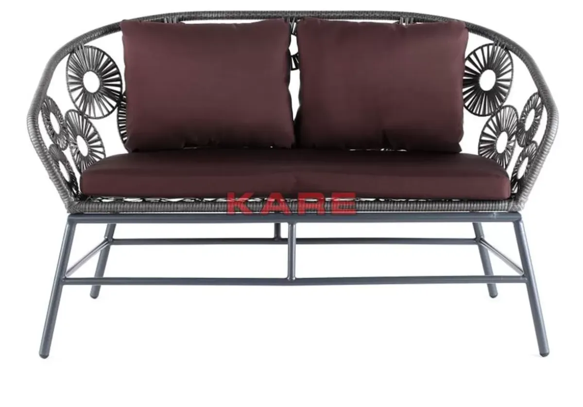 Outlet Sofa Ibiza Braun Outdoormöbel