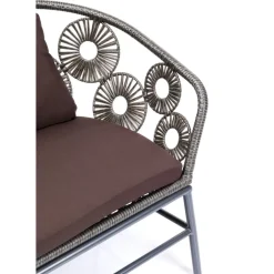 Outlet Sofa Ibiza Braun Outdoormöbel