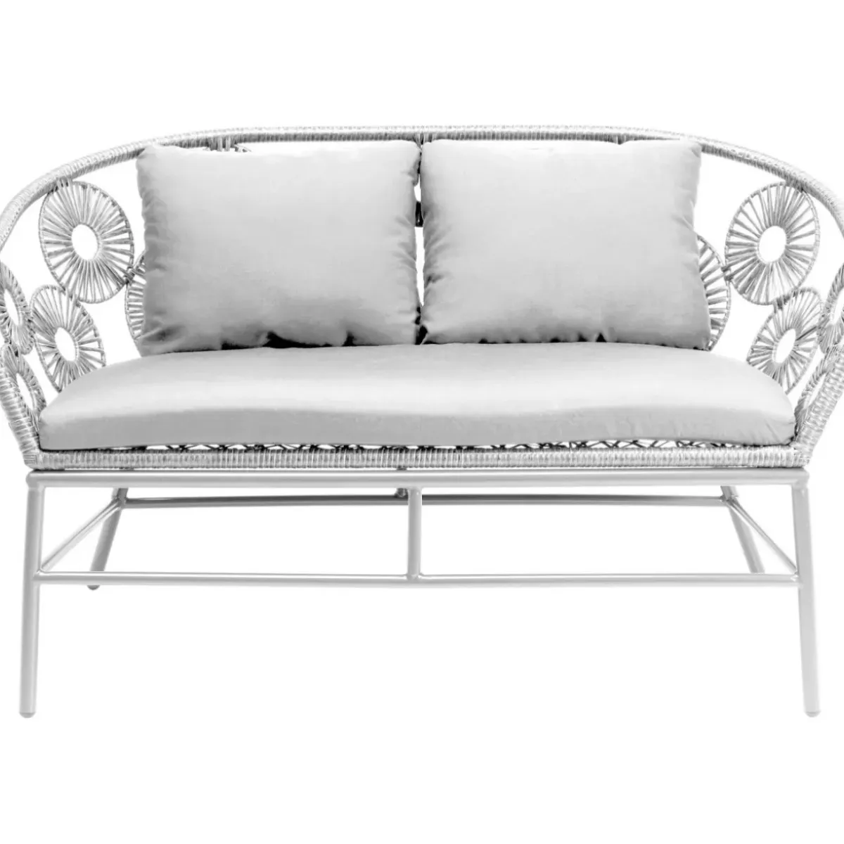 Outlet Sofa Ibiza Weiss Outdoormöbel