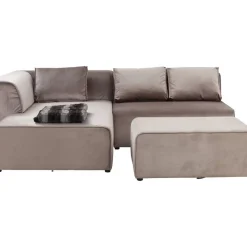 Clearance Sofa Infinity Velvet Taupe Links Sofas & Couches