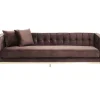 Outlet Sofa Loft 3-Sitzer Braun Sofas & Couches
