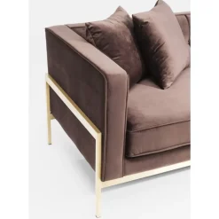 Outlet Sofa Loft 3-Sitzer Braun Sofas & Couches