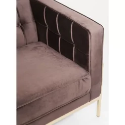 Outlet Sofa Loft 3-Sitzer Braun Sofas & Couches