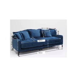 Outlet Sofa Lullaby 2-Sitzer Petrol Sofas & Couches