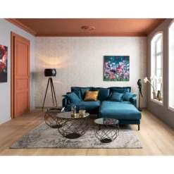 Outlet Sofa Lullaby 2-Sitzer Petrol Sofas & Couches