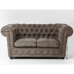 Best Sofa Oxford 2-Sitzer Vintage Smart Sofas & Couches