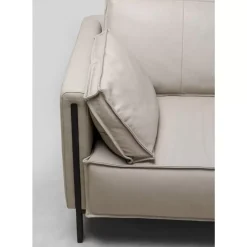 Sofa 3-Sitzer Victor Leder Grau 233Cm Sofas & Couches