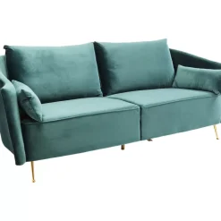Best Sofa Vegas Forever 3-Sitzer Petrol Sofas & Couches