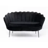 New Sofa Water Lily 2-Sitzer Black Schwarz Sofas & Couches