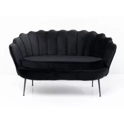 New Sofa Water Lily 2-Sitzer Black Schwarz Sofas & Couches
