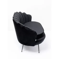 New Sofa Water Lily 2-Sitzer Black Schwarz Sofas & Couches