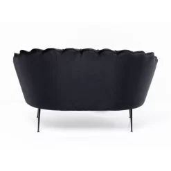 New Sofa Water Lily 2-Sitzer Black Schwarz Sofas & Couches